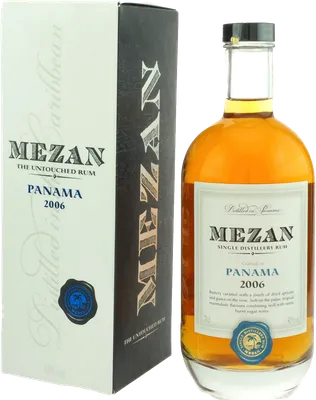 Bouteille de spiritueux : Panama 2006 de la marque Mezan