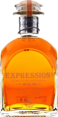 Bouteille de spiritueux : Old Expression No. 1 de la marque Old Man Rum Co.