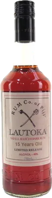 Bouteille de spiritueux : Lautoka 15 de la marque Fiji Rum & Co