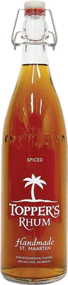Bouteille de spiritueux : Spiced de la marque Topper’s