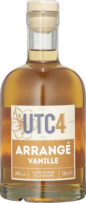 Bouteille de spiritueux : Arrangé Vanille 40° de la marque UTC4