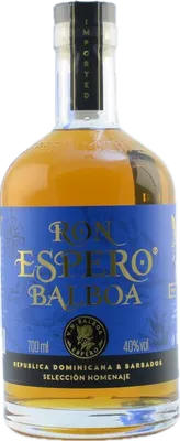 Bouteille de spiritueux : Balboa de la marque Ron Espero