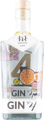 Bouteille de spiritueux : Gin NO. 4 – Salbeiblüte & Orange de la marque Inge & der Honigbär