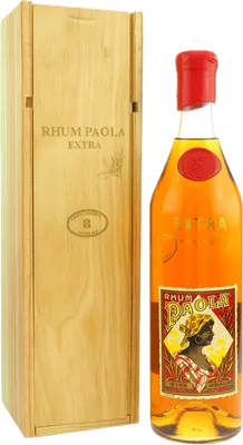 Bouteille de spiritueux : Extra - 8 Years de la marque Rhum Paola