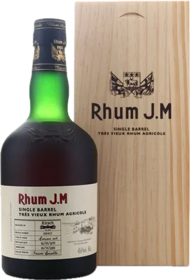 Bouteille de spiritueux : Single Barrel (Selected by Kirsch) de la marque Rhum J.M