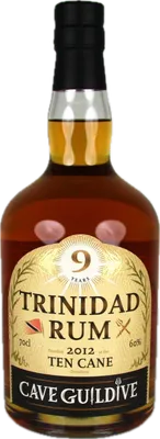 Bouteille de spiritueux : Trinidad Rum de la marque Cave Guildive