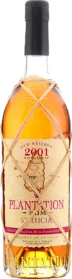 Bouteille de spiritueux : Old Reserve 2001 Saint Lucia de la marque Plantation
