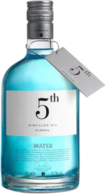 Bouteille de spiritueux : Floral Water de la marque 5th Gin