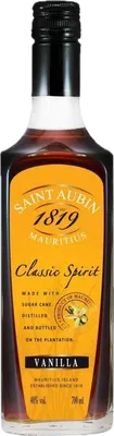 Bouteille de spiritueux : Rhum Vanilla 1819 de la marque Saint Aubin