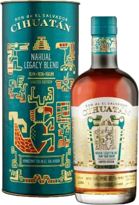 Bouteille de spiritueux : Nahual Legacy Blend de la marque Cihuatán