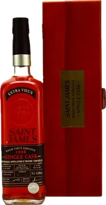 Bouteille de spiritueux : Single Cask de la marque Saint James
