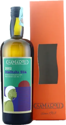 Bouteille de spiritueux : Demerara Rum de la marque Samaroli