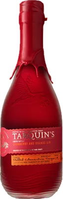Bouteille de spiritueux : Cranberry & Orange Gin de la marque Tarquin's