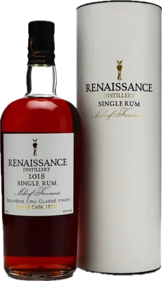 Bouteille de spiritueux : Single Rum de la marque Renaissance