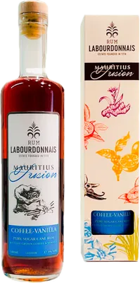 Bouteille de spiritueux : Mauritius Fusion Coffee-Vanilla de la marque Labourdonnais