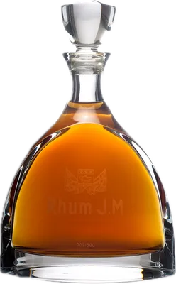 Bouteille de spiritueux : Carafe Cristal de la marque Rhum J.M