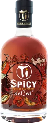 Bouteille de spiritueux : Ti Spicy de Ced’ de la marque Les Rhums de Ced'