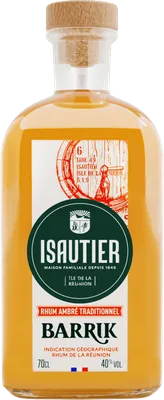 Bouteille de spiritueux : Barrik de la marque Isautier
