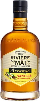 Bouteille de spiritueux : Arrangé Vanille des Tropiques de la marque Rivière du Mât