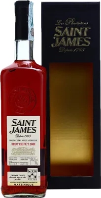 Bouteille de spiritueux : Brut de fût de la marque Vélier