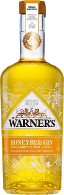 Bouteille de spiritueux : Honeybee Gin de la marque Warner's