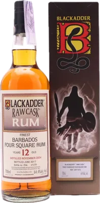 Bouteille de spiritueux : Raw Cask Four Square Rum de la marque Foursquare