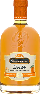 Bouteille de spiritueux : Shrubb de la marque Damoiseau