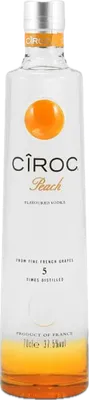 Bouteille de spiritueux : Peach de la marque Cîroc