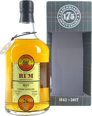 Bouteille de spiritueux : MEV de la marque Cadenheads
