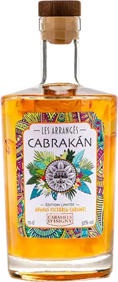 Bouteille de spiritueux : Ananas Victoria-Caramel d'Isigny de la marque Cabrakán