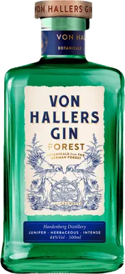 Bouteille de spiritueux : Forest de la marque Von Hallers Gin