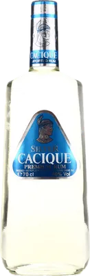 Bouteille de spiritueux : Silver de la marque Cacique