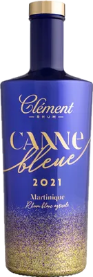 Bouteille de spiritueux : Canne Bleue de la marque Clément