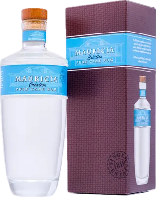 Bouteille de spiritueux : Creation de la marque Mauricia