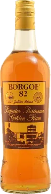 Bouteille de spiritueux : Borgoe 82 de la marque Suriname Alcoholic Beverages