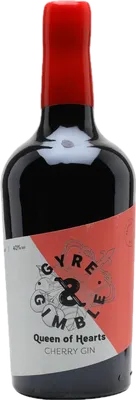 Bouteille de spiritueux : Queen of Hearts Cherry Gin de la marque Gyre & Gimble 