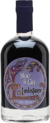Bouteille de spiritueux : Sloe & Gin de la marque Lindisfarne