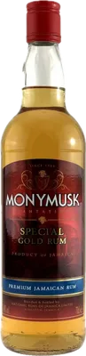 Bouteille de spiritueux : Special Gold Rum de la marque Monymusk