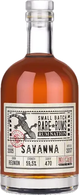 Bouteille de spiritueux : Small Batch Rare Rums de la marque Rum Nation
