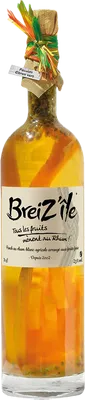 Bouteille de spiritueux : Breiz'île Tradition - Passion Citron Vert de la marque Breiz’île