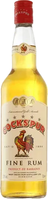 Bouteille de spiritueux : Cockspur Fine Rum 5 Stars de la marque West Indies