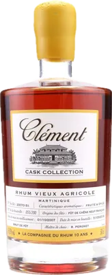 Bouteille de spiritueux : Cask Collection de la marque Clément