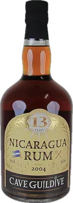 Bouteille de spiritueux : Nicaragua Rum de la marque Cave Guildive