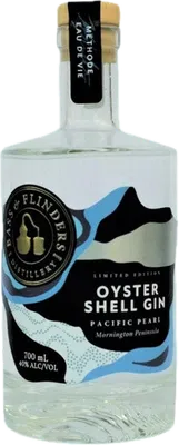 Bouteille de spiritueux : Oyster Shell Gin de la marque Bass & Flinders Distillery
