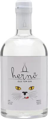 Bouteille de spiritueux : Old Tom Gin de la marque Herno
