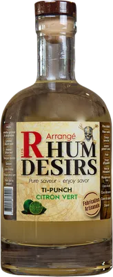 Bouteille de spiritueux : Ti Punch Citron Vert de la marque Rhum Désirs