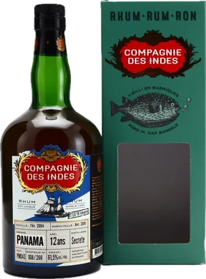 Bouteille de spiritueux : Panama (Bottled for Vinkyperen) de la marque Compagnie des Indes