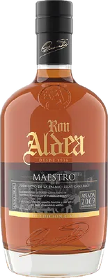 Bouteille de spiritueux : Maestro 2009 de la marque Ron Aldea