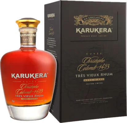 Bouteille de spiritueux : Cuvée Christophe Colomb 1493 Hors d'Age de la marque Karukera