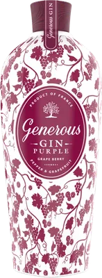 Bouteille de spiritueux : Purple - Pepper & Grapefruit de la marque Generous Gin